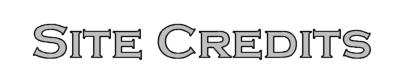 Site Credits