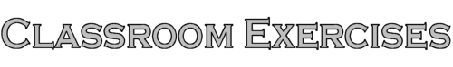 Classroom Exercises